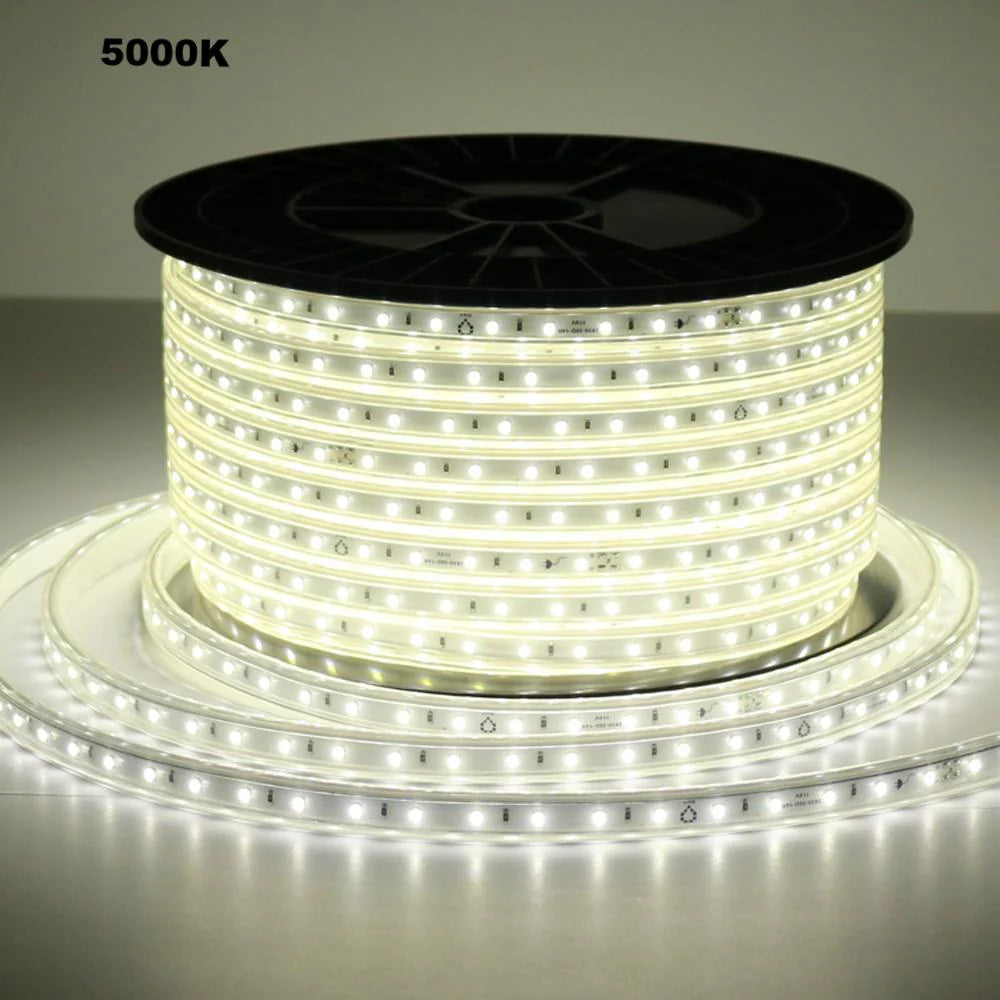 TAPE LIGHT 110V WHITE 5000K 54FT