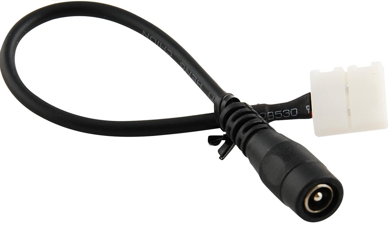 DC FEMALE TO CONNECTOR CLIP 8MM (5 PACK)