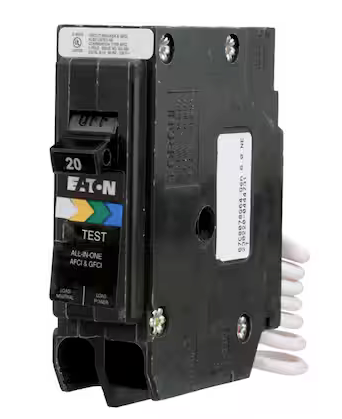 BREAKER EATON ARC FAULT 20amp