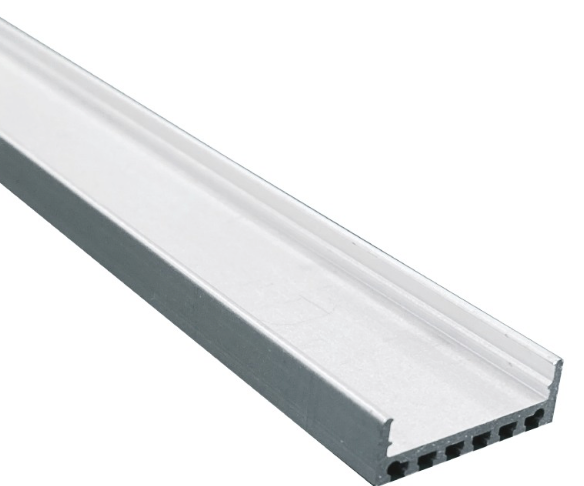 ALUMINUM CHANNEL 8FT, 7/8" WIDE SLIM