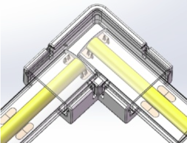 CONNECTOR 2 PIN IP67 L SHAPE 10MM (5 PACK)