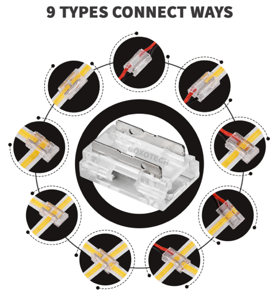 2 PIN 9-IN-1 CONNECTOR DIY (5 PACK)