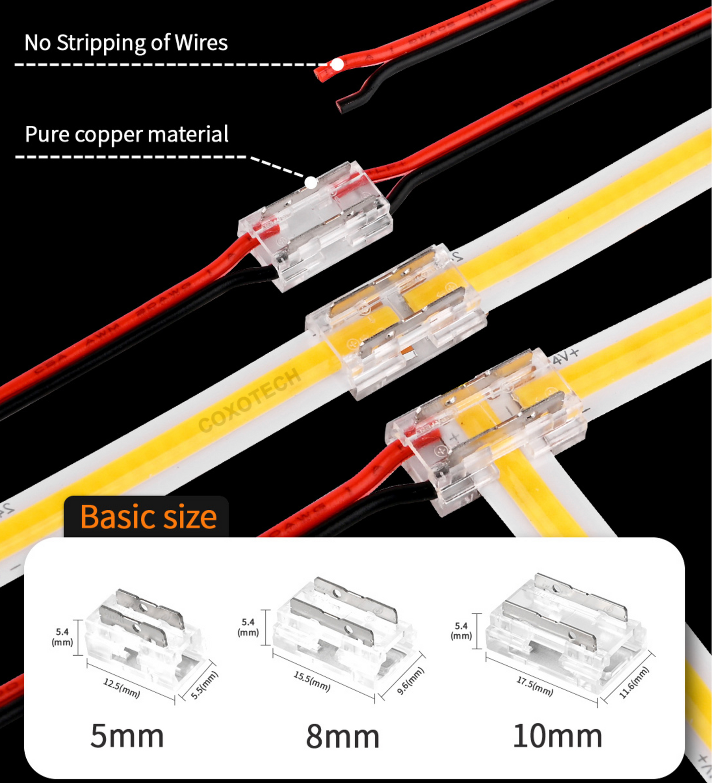 2 PIN 9-IN-1 CONNECTOR DIY (5 PACK)