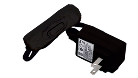 ADAPTER POWER SUPPLY AC 12V 12W BLK