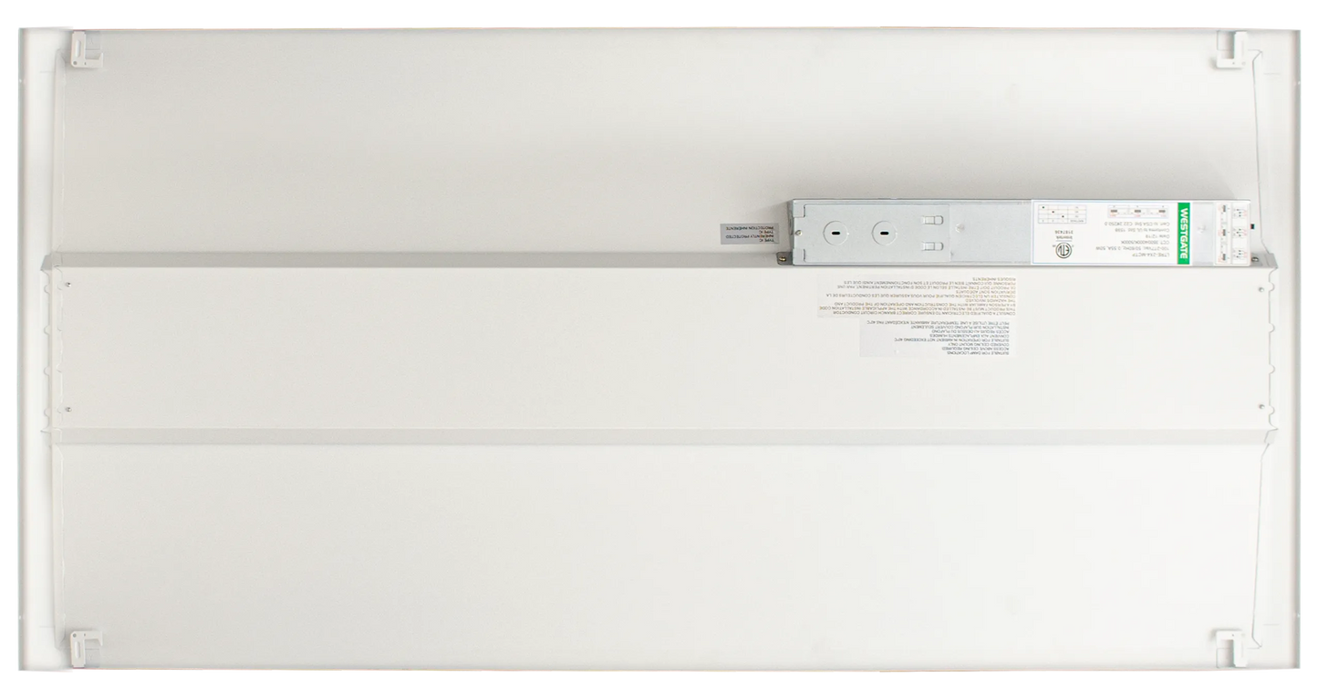 LED Center-Basket MCTP Troffer Lights, 32W, 40W, 50W, 3500K, 4000K, 5000K WG