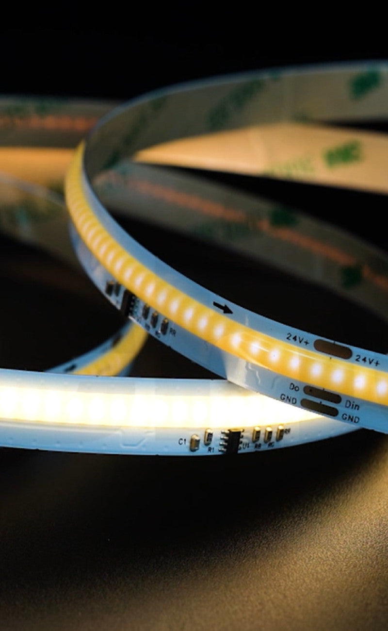 TAPE LIGHT COB INDOOR CHASING 3000K 3.6w/ft 24V