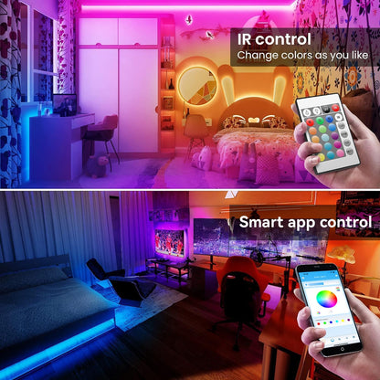 TAPE LIGHT FLEXIBLE LED STRIP LIGHTS 100FT TJOY