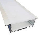 Wide Recessed LED Aluminum Channel w/ Trim