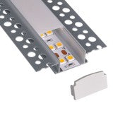ALUMINUM CHANNEL 8FT W-2,H-1/2,L-7'10'1/2