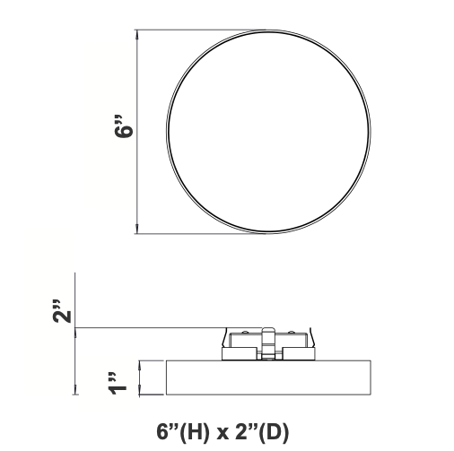 EDGE LESS FLUSH MOUNT LIGHT