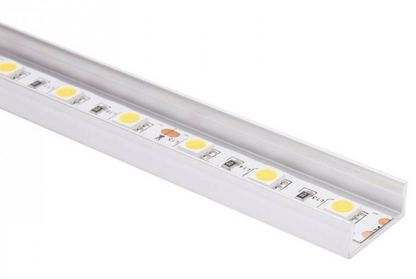 ALUMINUM CHANNEL 8FT, 11/16" FOR 120V STRIP