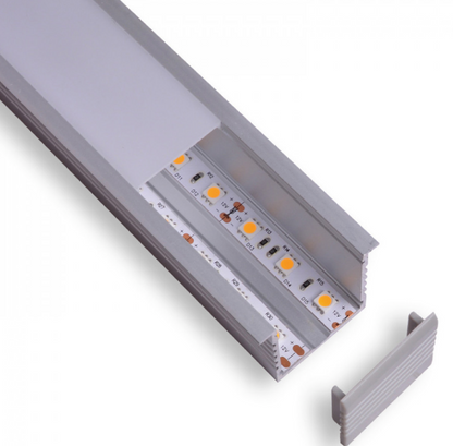 ALUMINUM CHANNEL 8FT, 1-3/4" DEEP