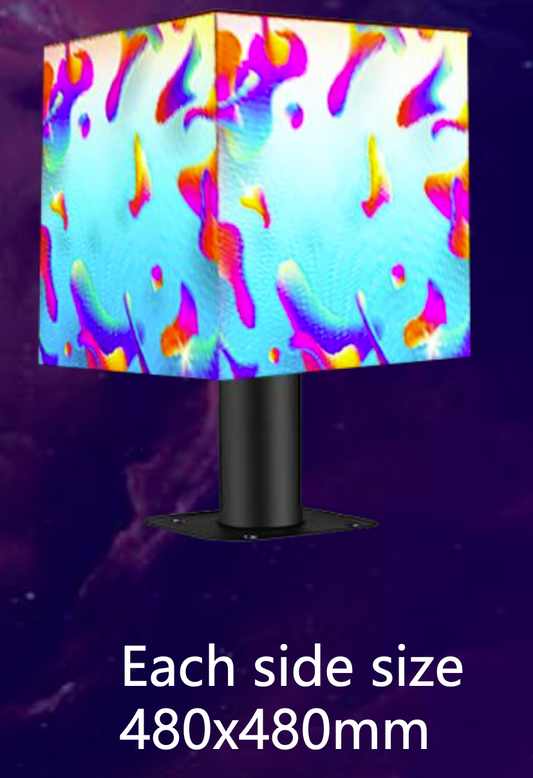LED CUBE TV DISPLAY