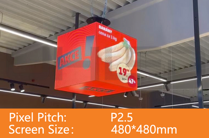 LED CUBE TV DISPLAY