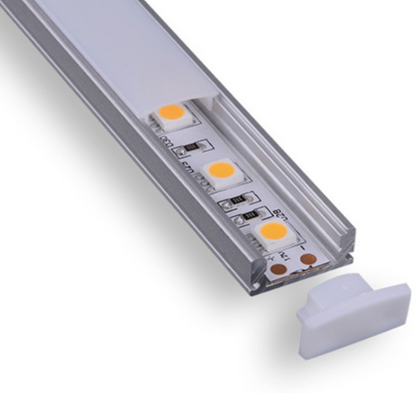 ALUMINUM CHANNEL 8FT 11/16"