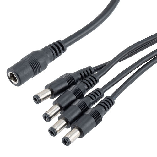 FEMALE DC CONNECTOR WITH 4 MALE CONNECTORS