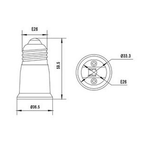 SOCKET EXTENDER E26