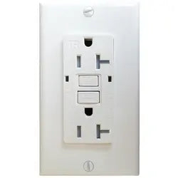 GFCI 20A White Tamper Rest