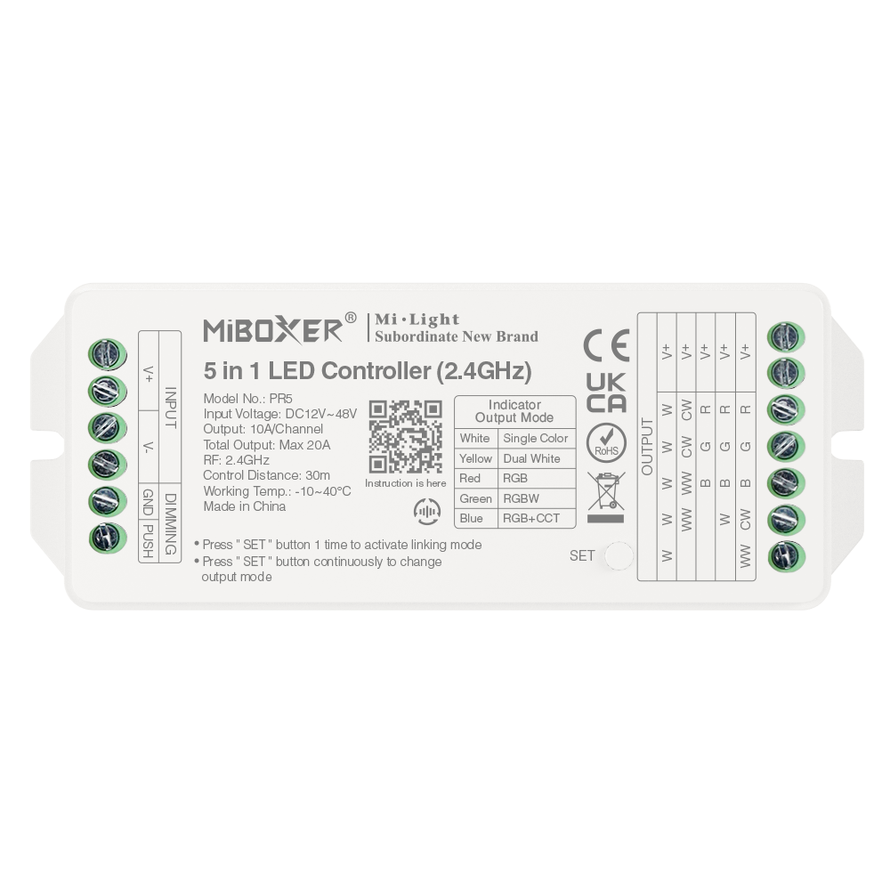 CONTROLLER 5 IN 1 MAX 20A