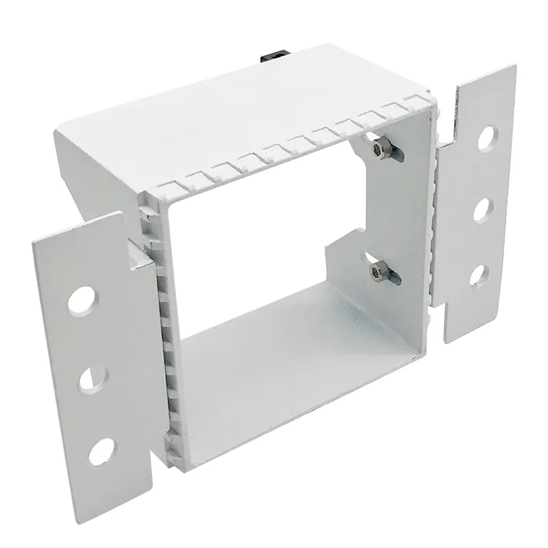 LED 4" Square Architectural Trimless Recessed Lights, WG