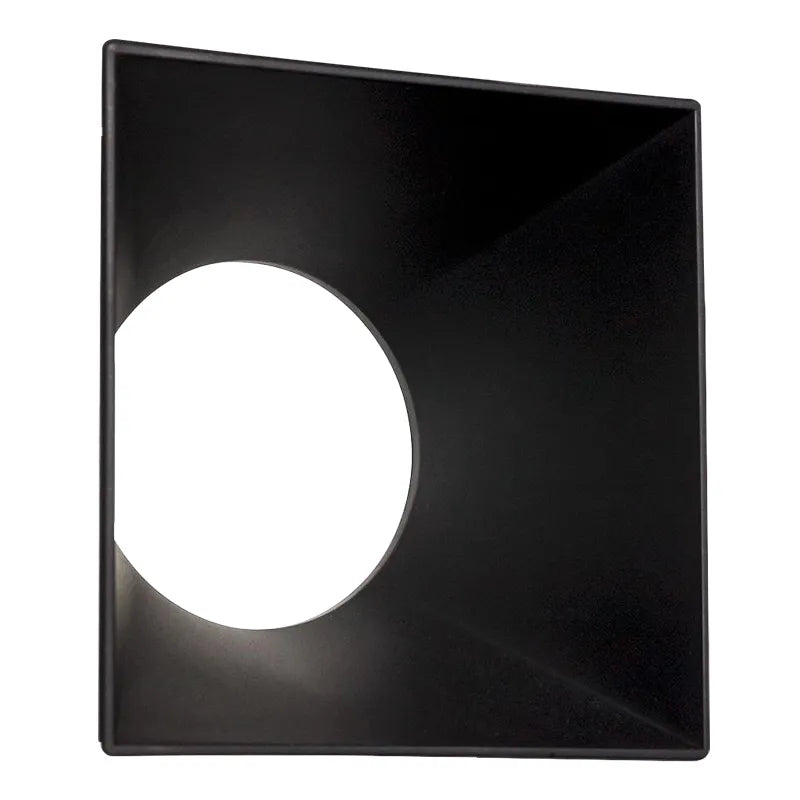 LED 4" Square Architectural Trimless Recessed Lights, WG