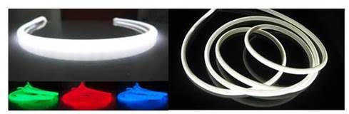 TAPE LIGHT RGB SPOT FREE FLEXIBLE TUBE